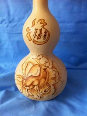 烈火匠心 葫芦烙画手工艺品培训的艺术与温度